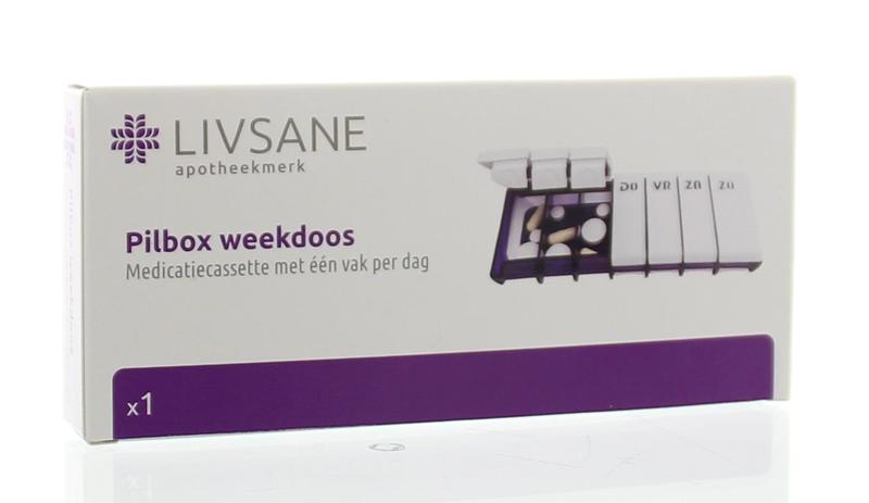 Livsane Pilbox Dagdosis Week