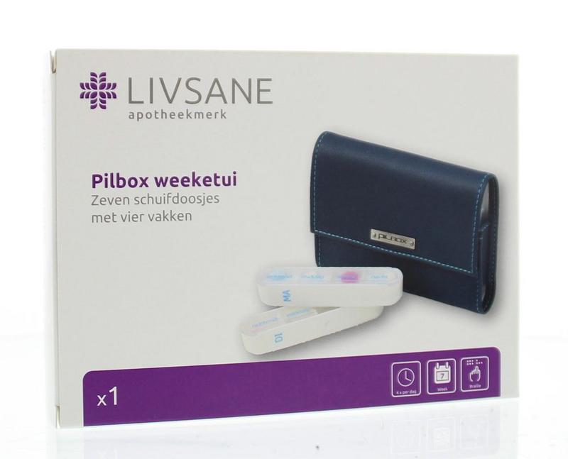 Livsane Pillbox Weeketui