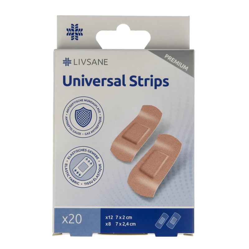 Livsane Pleisterstrips Universeel