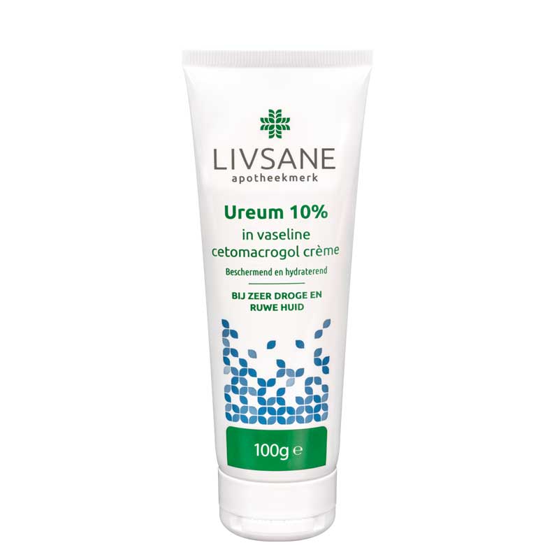 Livsane Ureum 10% In Vaselinecetomacrogolcreme In Tube