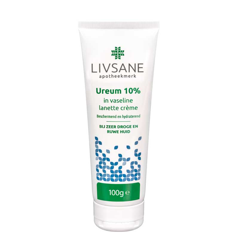 Livsane Ureum 10% In Vaselinelanettecreme In Tube