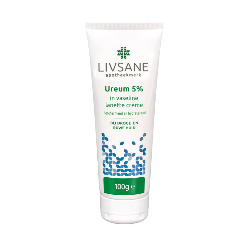 Livsane Ureum 5% In Vaselinelanettecreme In Tube