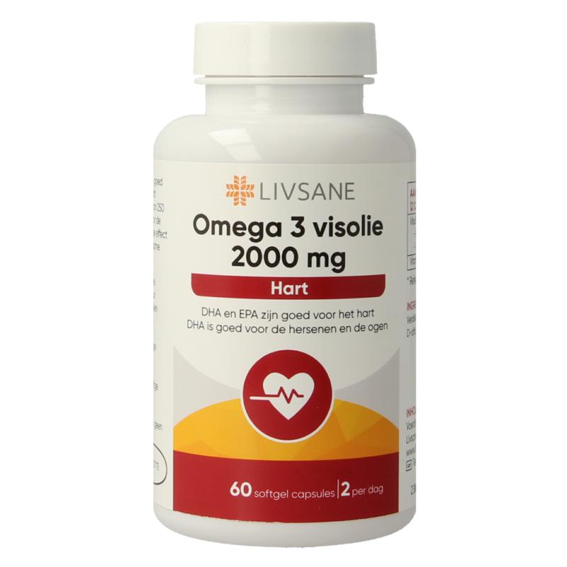 Livsane Visolie Omega 3 + Vitamine E