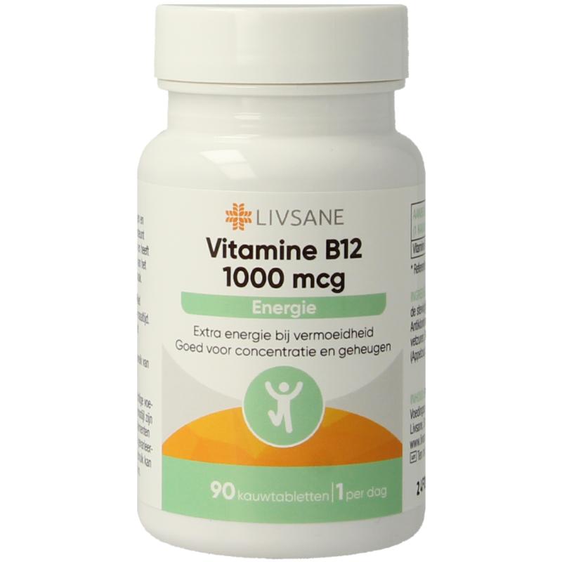 Livsane Vitamine B12 1000Mcg