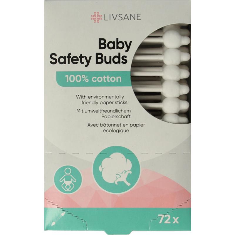 Livsane Wattenstaafjes Baby Papier