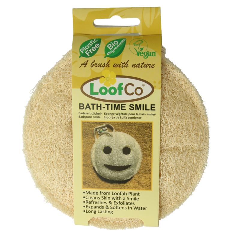 Loofco Douche En Bad Spons Smiley Bio