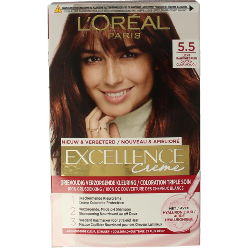 Excellence 5.5 Licht Mahoniebruin
