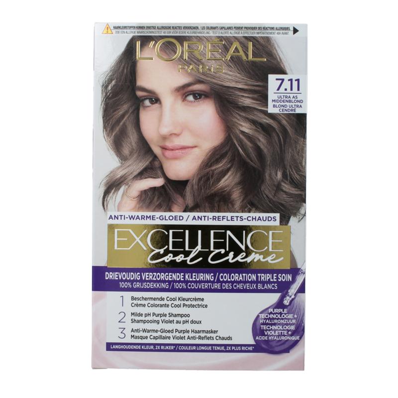 Excellence Cool Creme 7.11 Ultra Asblond
