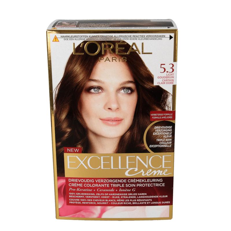 Excellence Creme 5.3 Licht Goudbruin