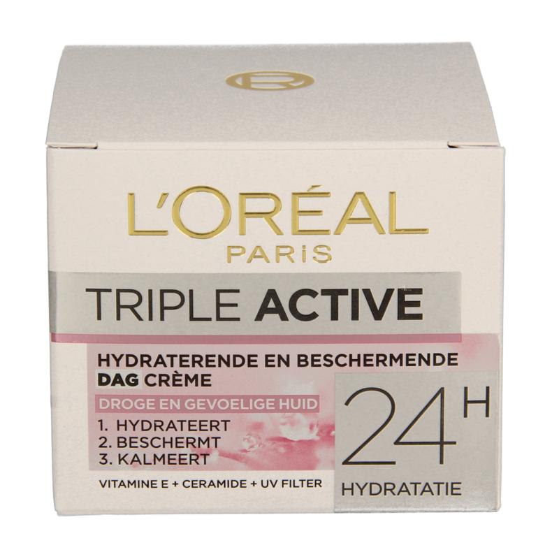 L'oreal Paris Dermo Expertise Triple Active Drooggev Dagcreme