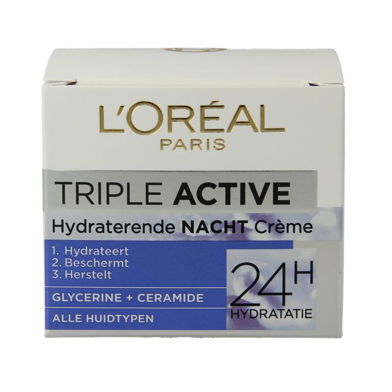 L'oreal Paris Dermo Expertise Triple Active Nachtcreme