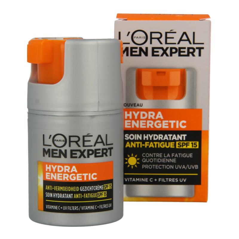 L'oreal Paris Hydra Energetic Hydraterende Gezichtscreme Spf15