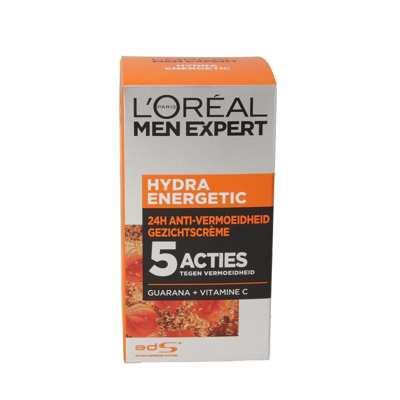 L'oreal Paris Men Expert Hydra Energetic Anti Vermoeidheid Creme