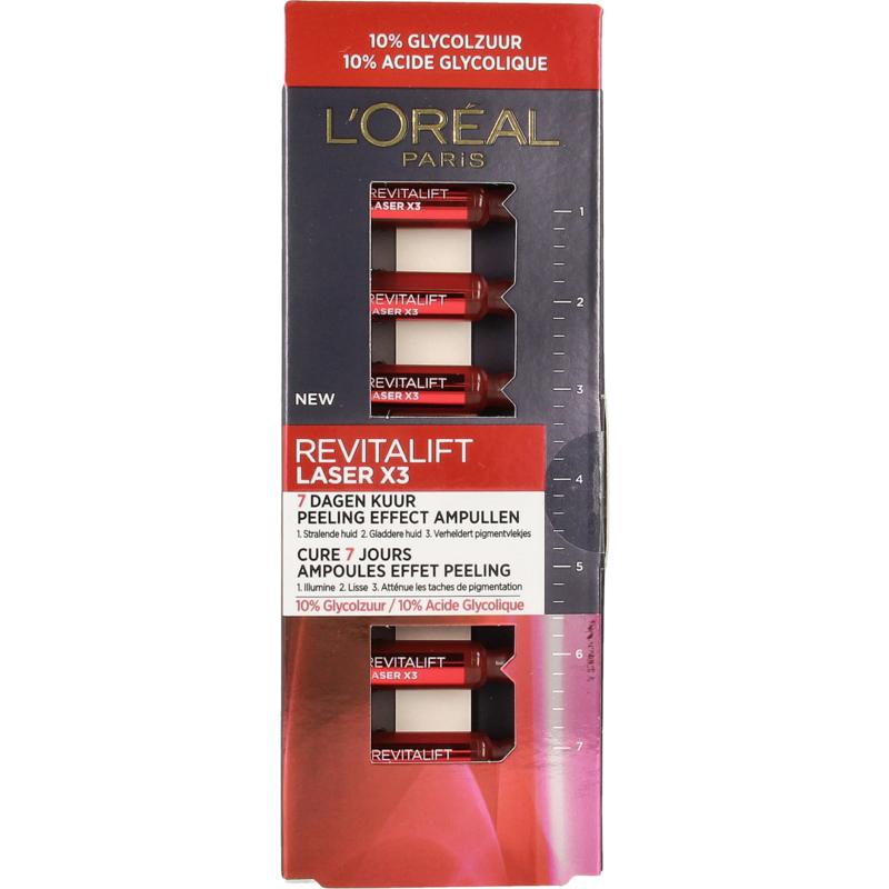 L'oreal Paris Revitalift Laser X3 Peeling Effect Ampullen