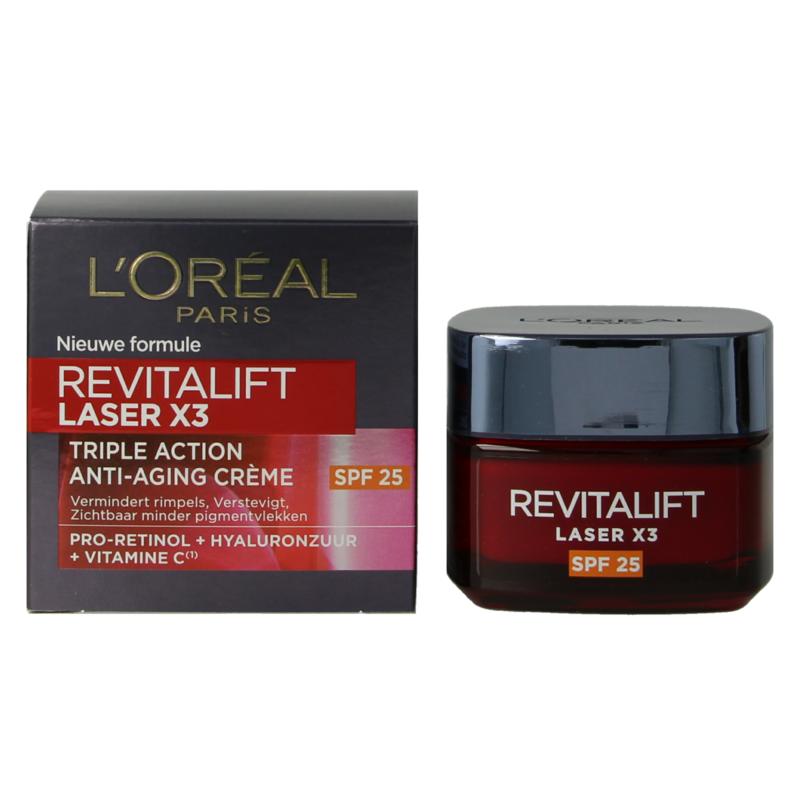 L'oreal Paris Revitalift Laser X3 Dagcreme Spf25