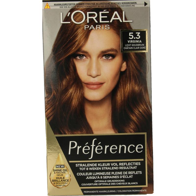 Preference 5.3 Virgin Licht Goudbruin