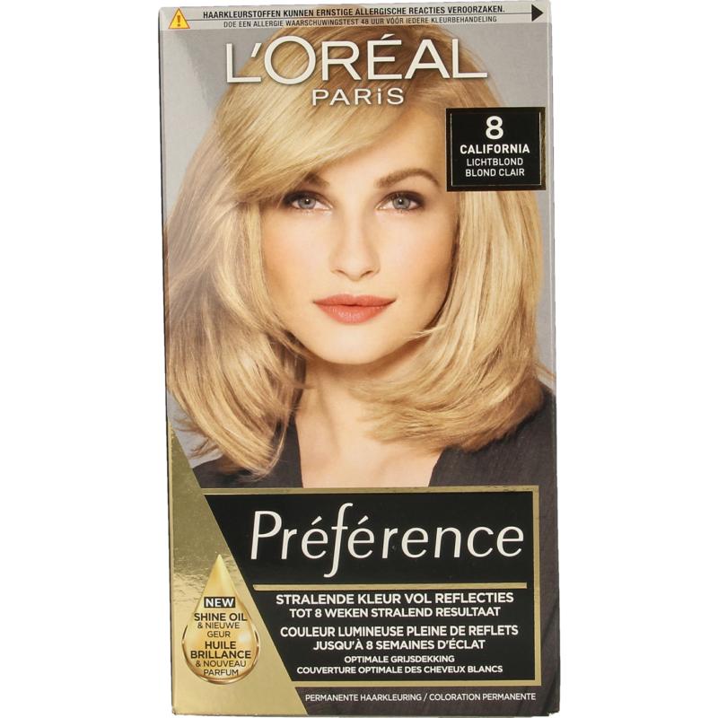 Preference 8 Californie Lichtblond
