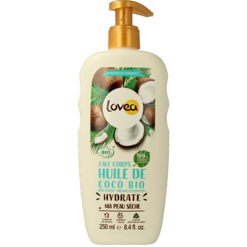 Lovea Bodylotion Organic Coconut Oil For Dry Skin