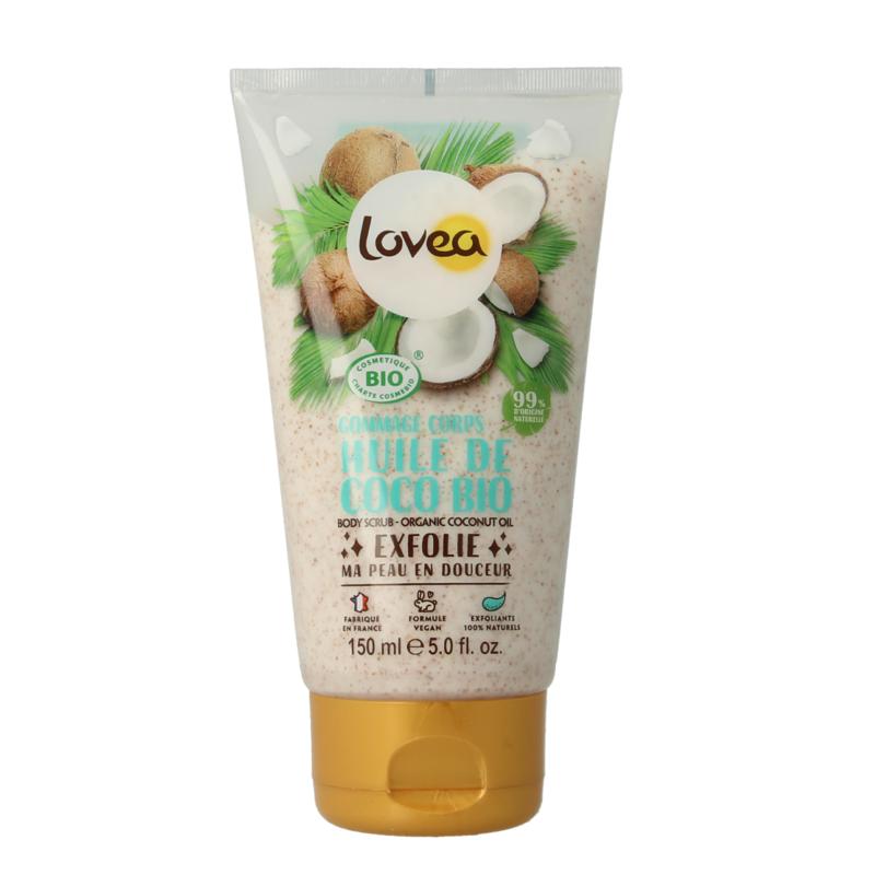 Lovea Bodyscrub Coconut Oil Dry Skin Organic