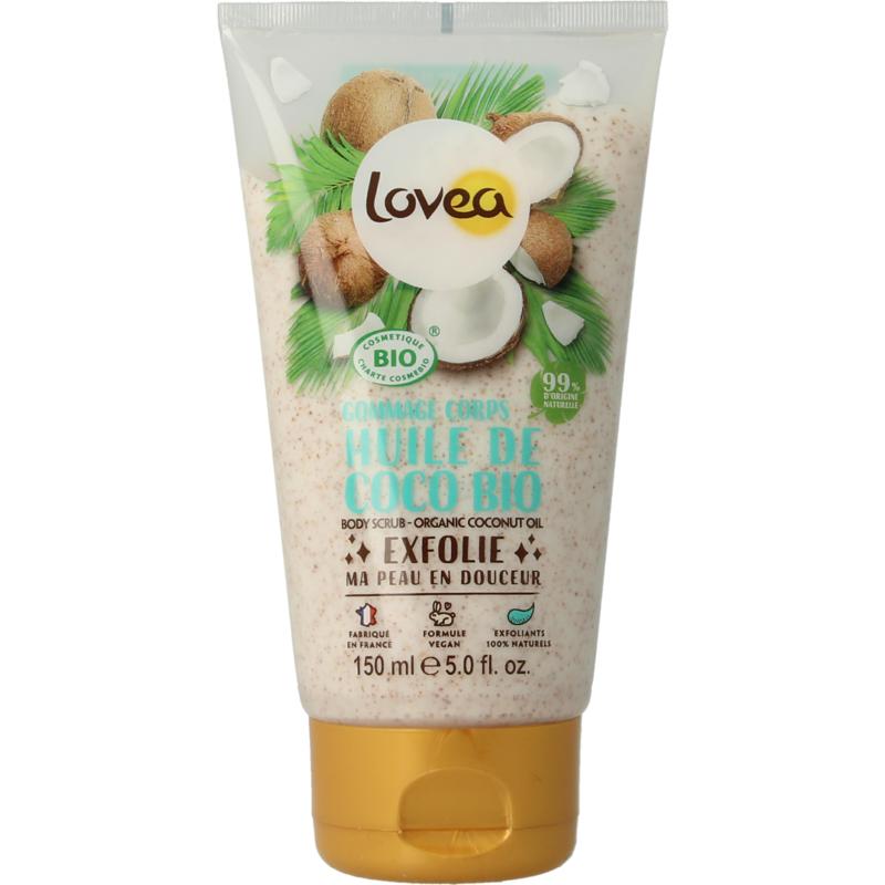 Lovea Bodyscrub Coconut Oil Dry Skin Organic