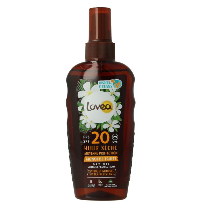 Lovea Dry Oil Medium Protection Tahiti Monoi Spf20