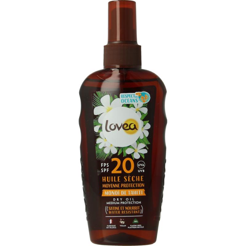 Lovea Dry Oil Medium Protection Tahiti Monoi Spf20
