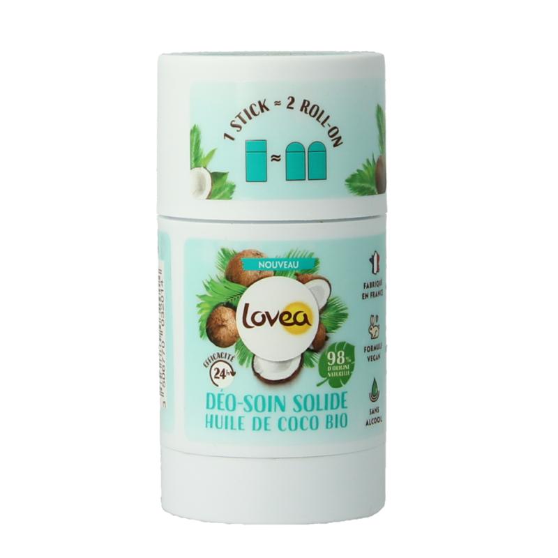 Lovea Solid Deo Care Coconut Oil Organic