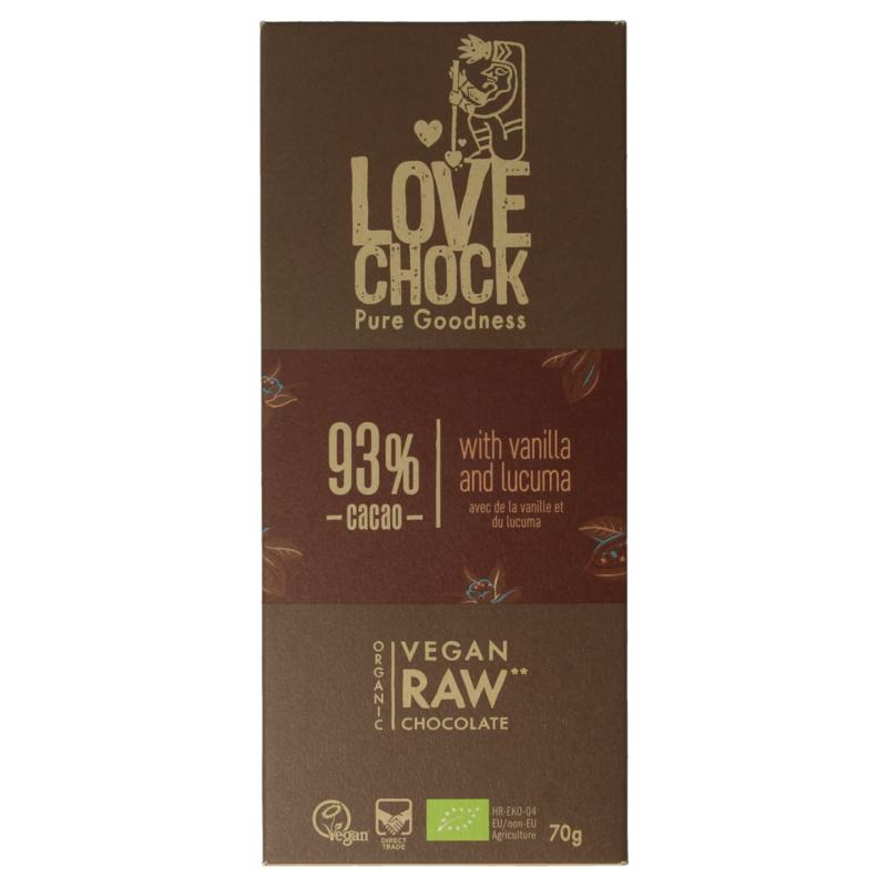 Lovechock 93% Pure Vanilla Lucuma Bio