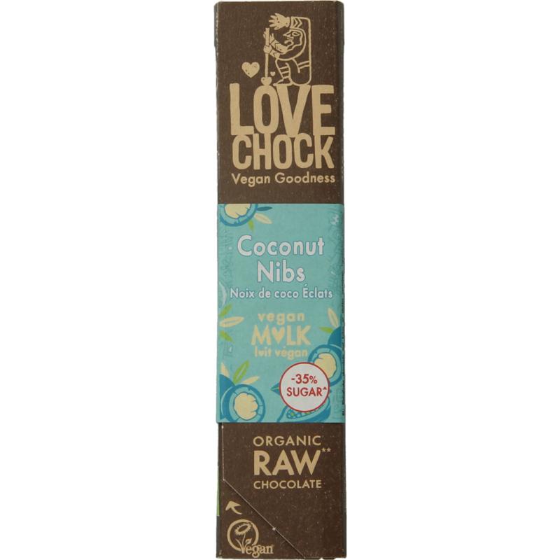 Lovechock M'lk Coconut Nibs Bio