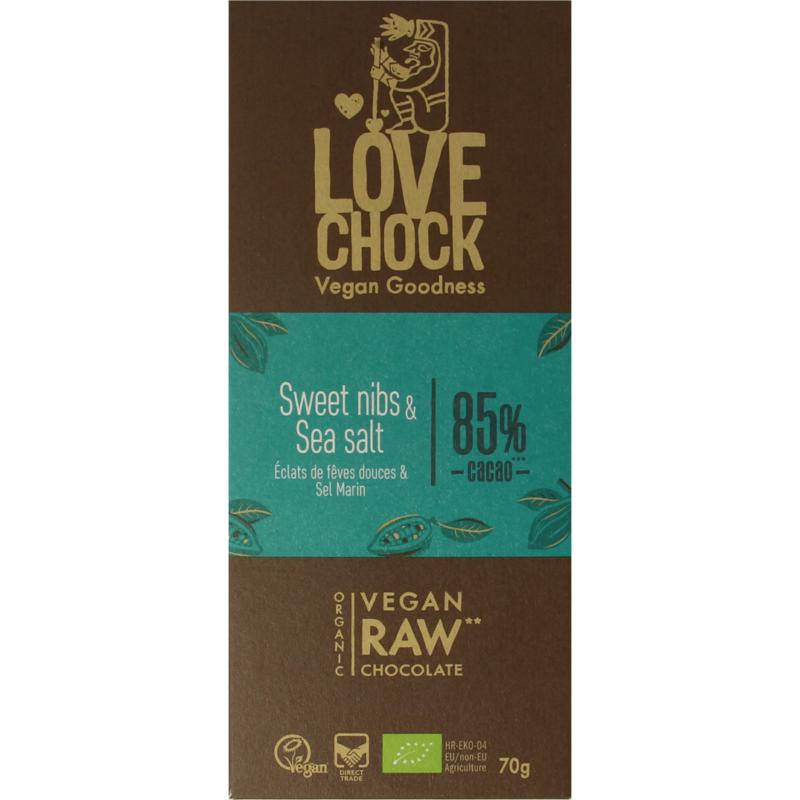 Lovechock Sweet Nibs & Seasalt Bio