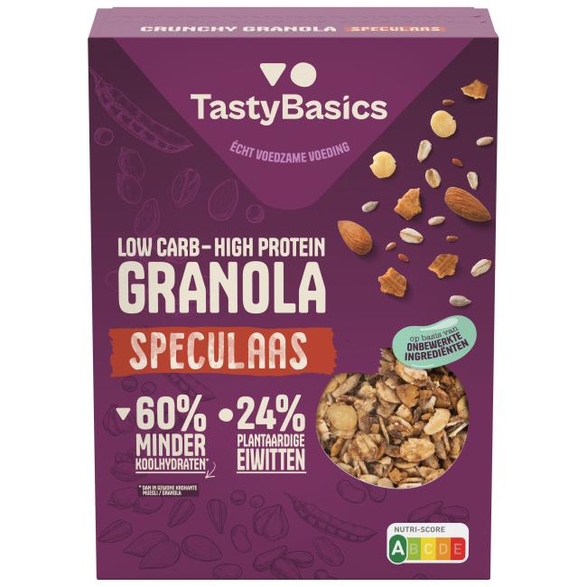 Low Carb-High Protein Granola Speculaas