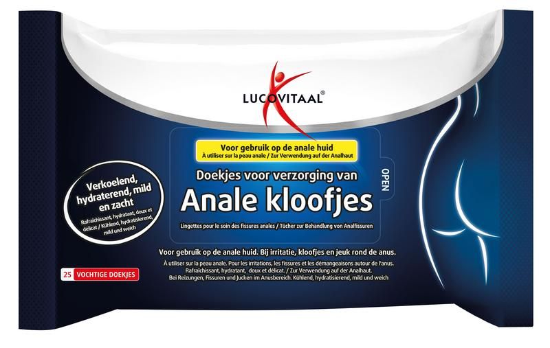 Lucovitaal Anale Kloofjes Doekjes