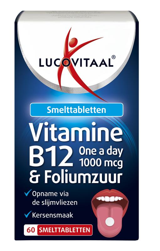 Lucovitaal B12 & Foliumzuur Smelttablet