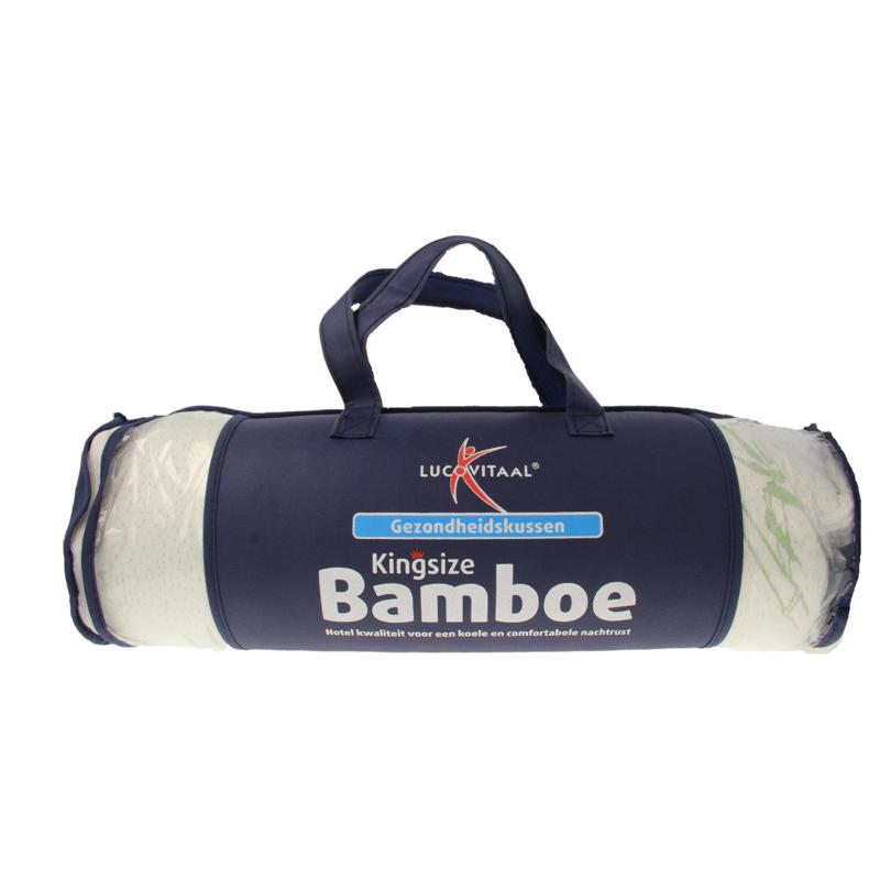 Lucovitaal Bamboe Kussen Kingsize