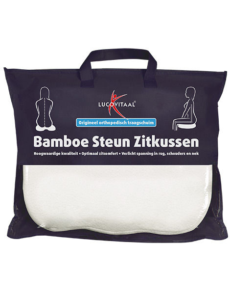 Lucovitaal Bamboe Zitkussen