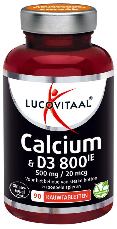 Lucovitaal Calcium 500Mg + D3 20Mcg