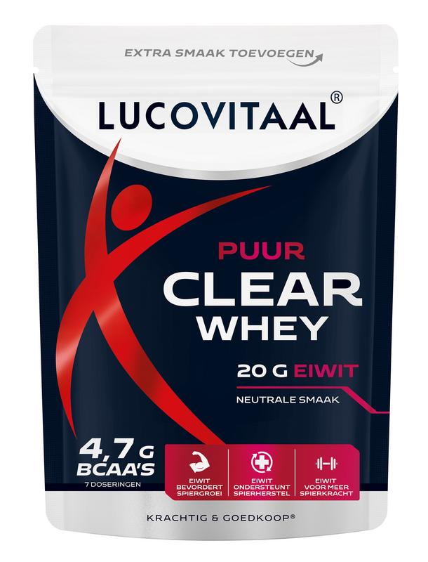 Lucovitaal Clear Whey Poeder Puur