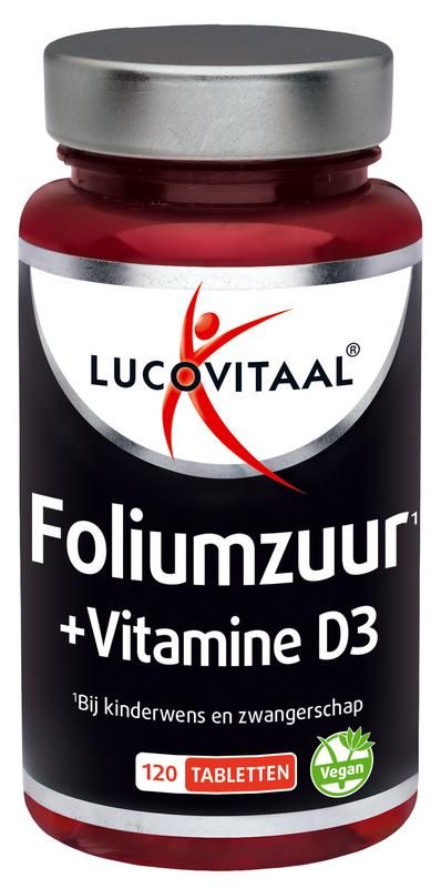 Lucovitaal Foliumzuur + Vitamine D3 Tabletten