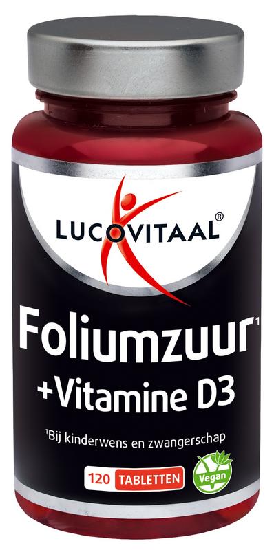 Lucovitaal Foliumzuur + Vitamine D3 Tabletten