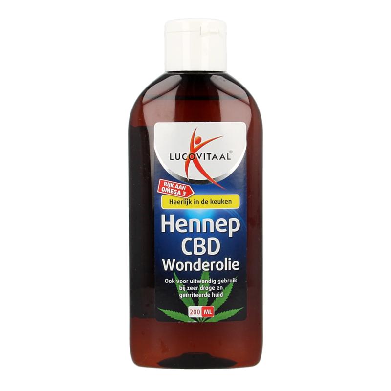 Lucovitaal Hennep Cbd Huidwonder Olie