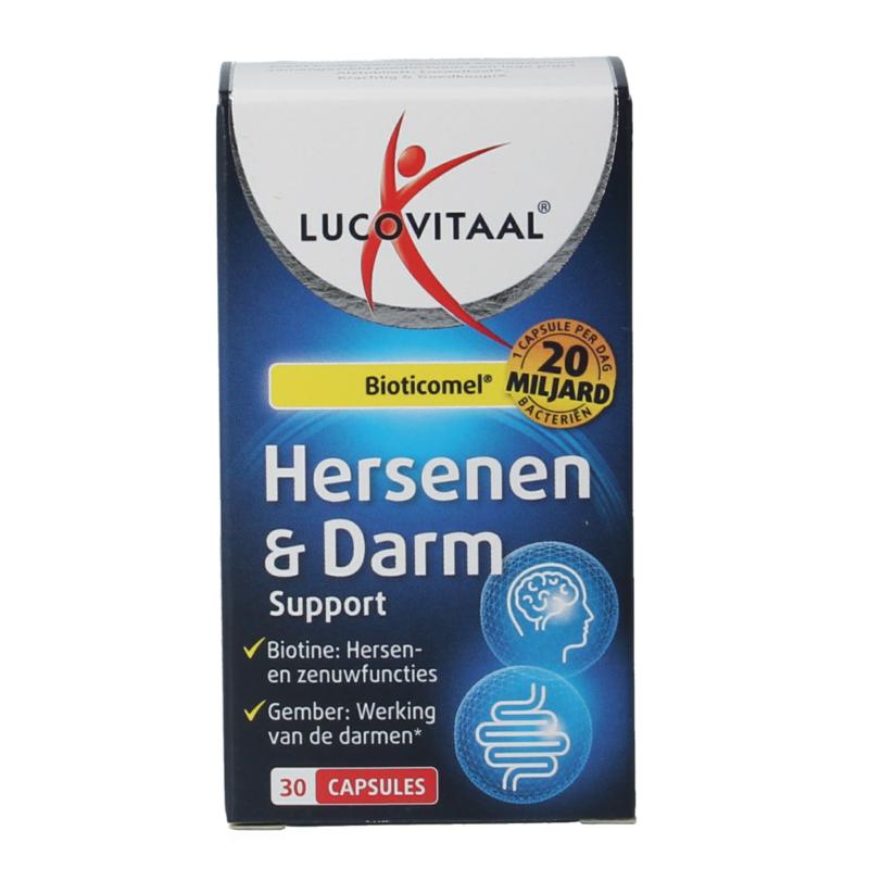Lucovitaal Hersenen & Darm Support Bioticomel