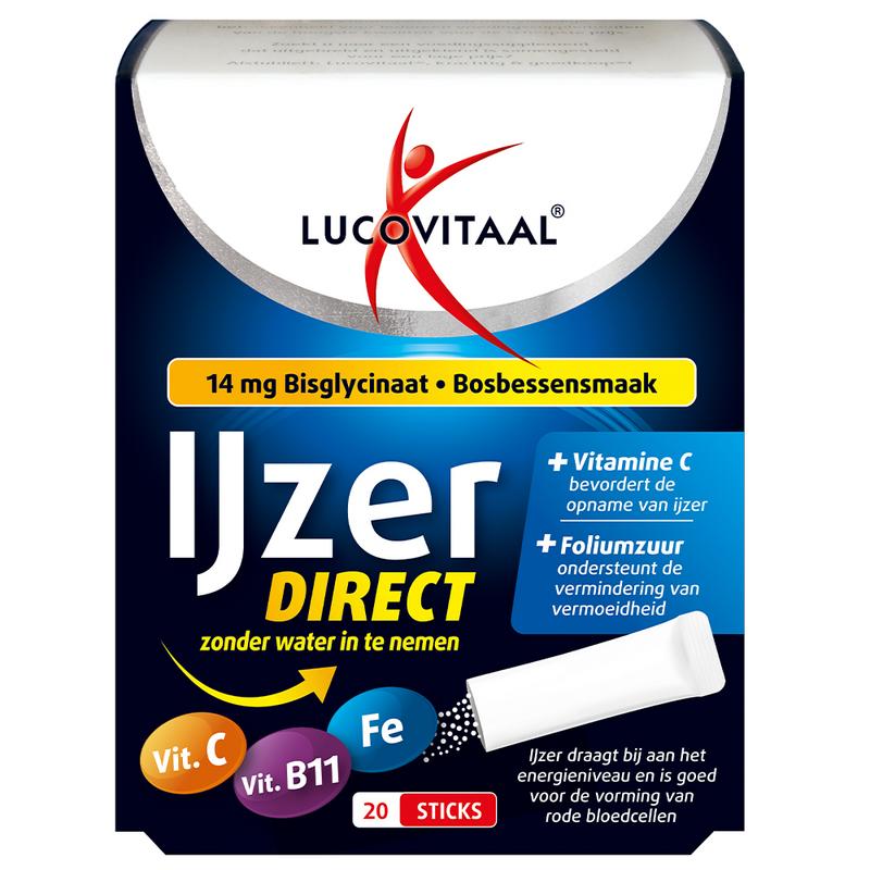 Lucovitaal Ijzer Bisglycinaat Bosbes