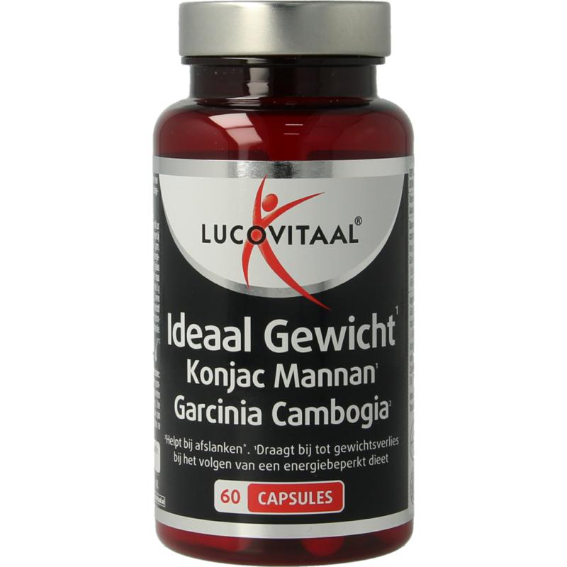 Lucovitaal Ideaal Gewicht Konjac Mannan Garcinia Cambogia