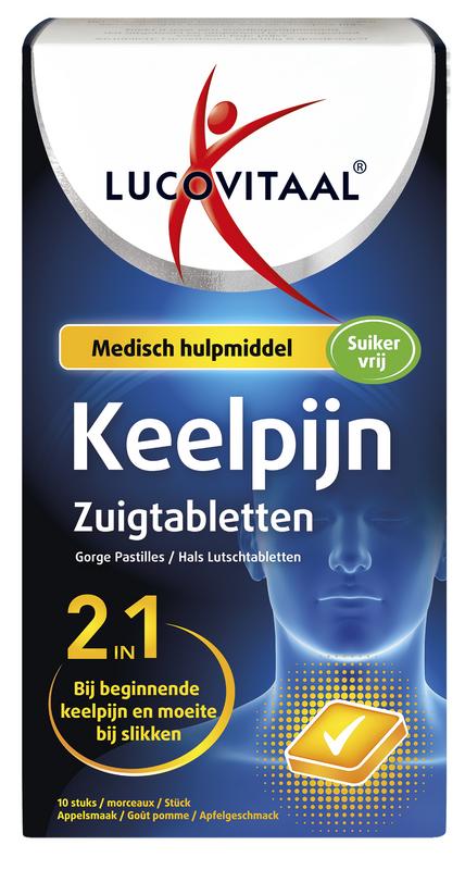 Lucovitaal Keelpijn 2 In 1