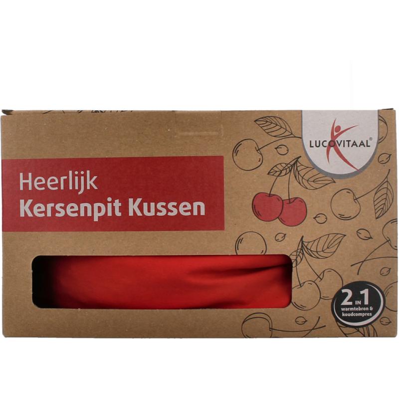 Lucovitaal Kersenpit Kussen Vierkant