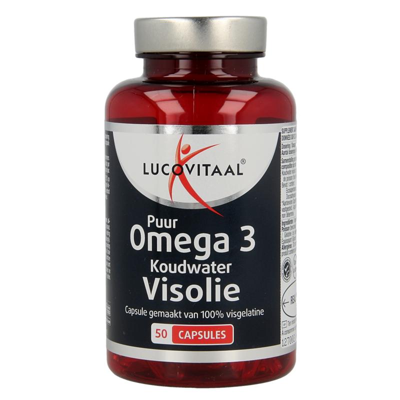 Lucovitaal Koudwater Visolie Puur Omega 3