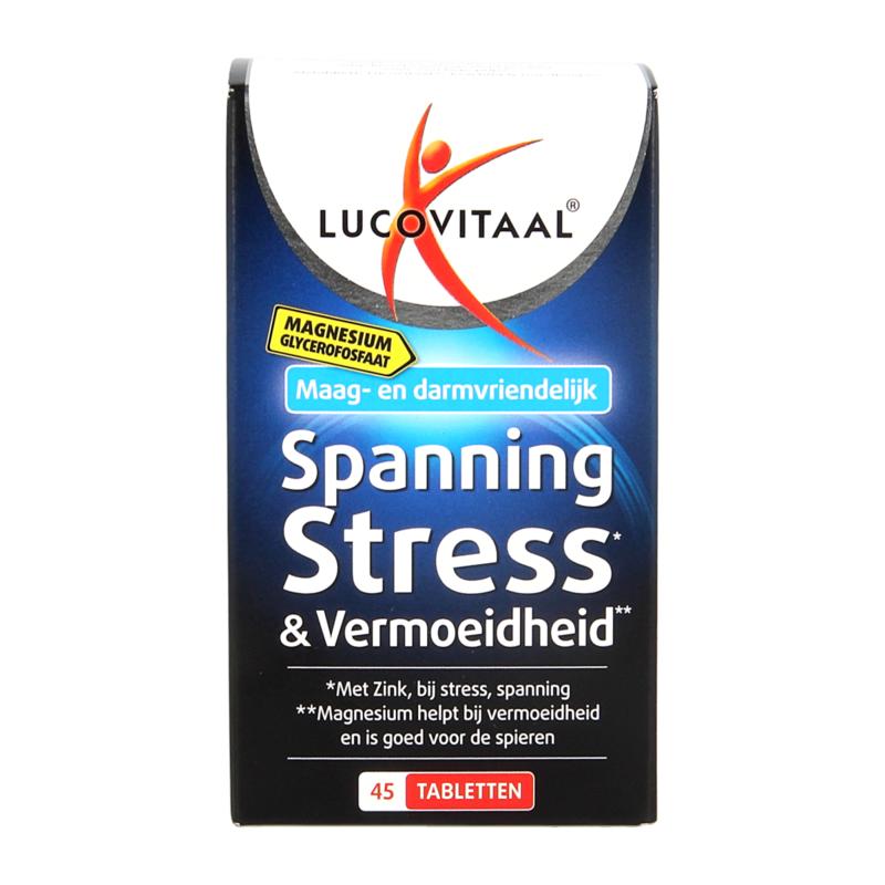 Lucovitaal Magnesium Spanning Stress & Vermoeidheid