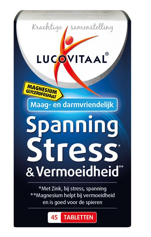 Lucovitaal Magnesium Spanning Stress & Vermoeidheid