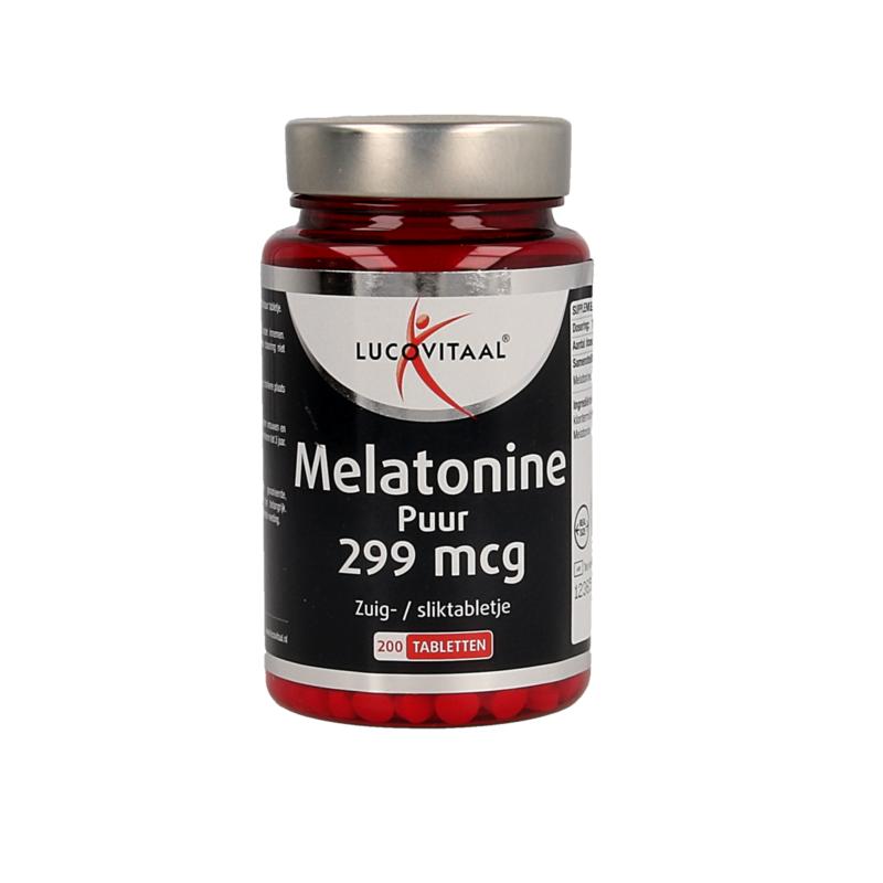 Lucovitaal Melatonine Puur 0.299Mg