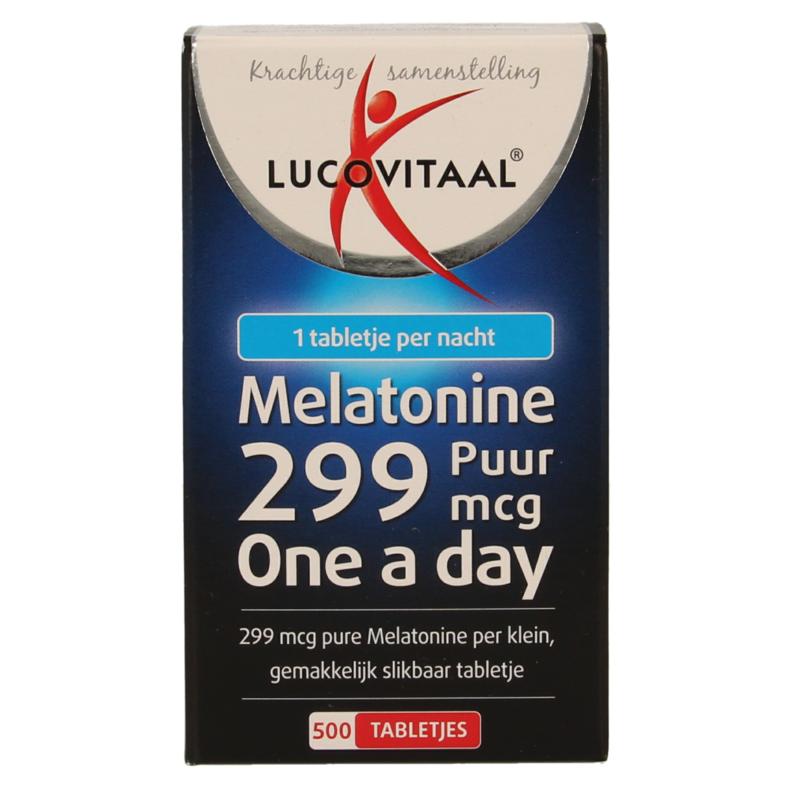 Lucovitaal Melatonine Puur 0.299Mg